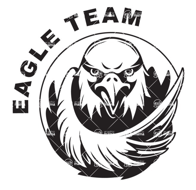 Vector Mascot Collection - Sport Eagle Mascot Style Logo